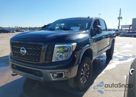 2017 Nissan Titan Xd Pro-4X Diesel z USA, uszkodzony, nr VIN 1N6BA1F45HN533768